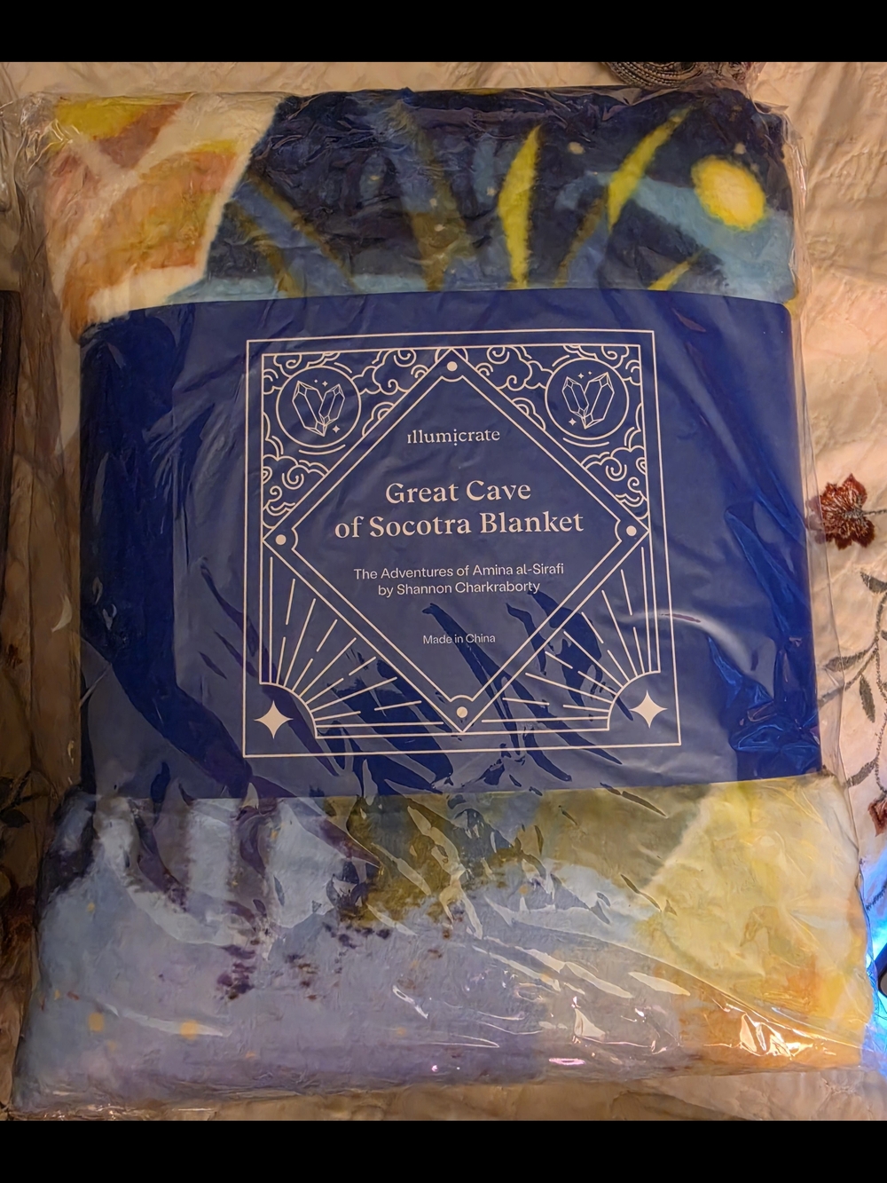 Great Cave of Socotra Blanket - The Adventures Of Amina al-Sirafi - Illumicrate